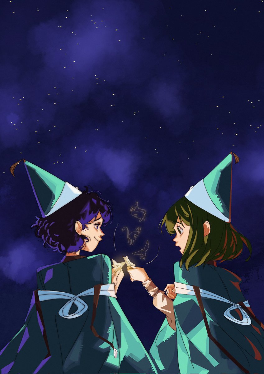 Mellocitrus's tweet image. My piece for the @whaspellszine
[#Δ帽子 #witchhatatelier]