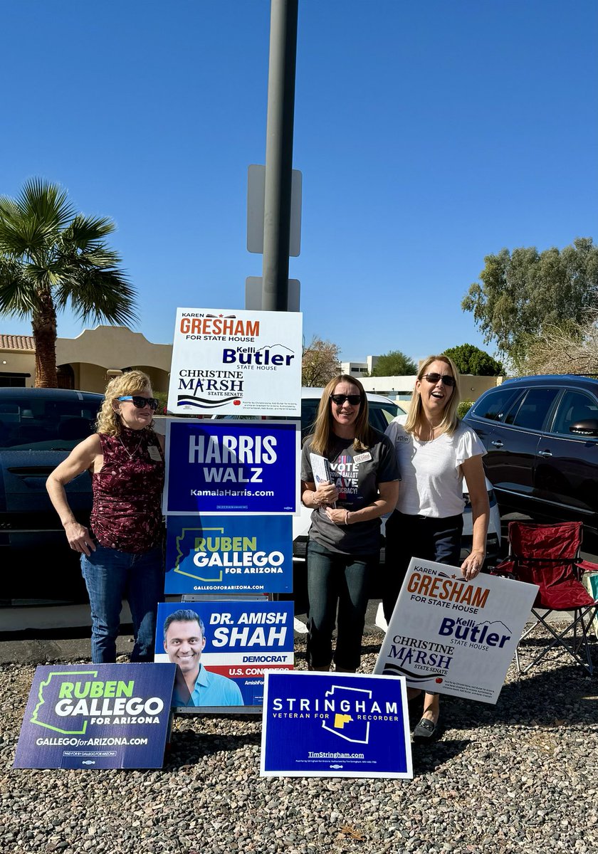 Closing it out with my #LD4 Team! ⁦<a href="/KelliButlerAZ/">Kelli Butler</a>⁩ and ⁦@ChristinePMarsh⁩ are the best!