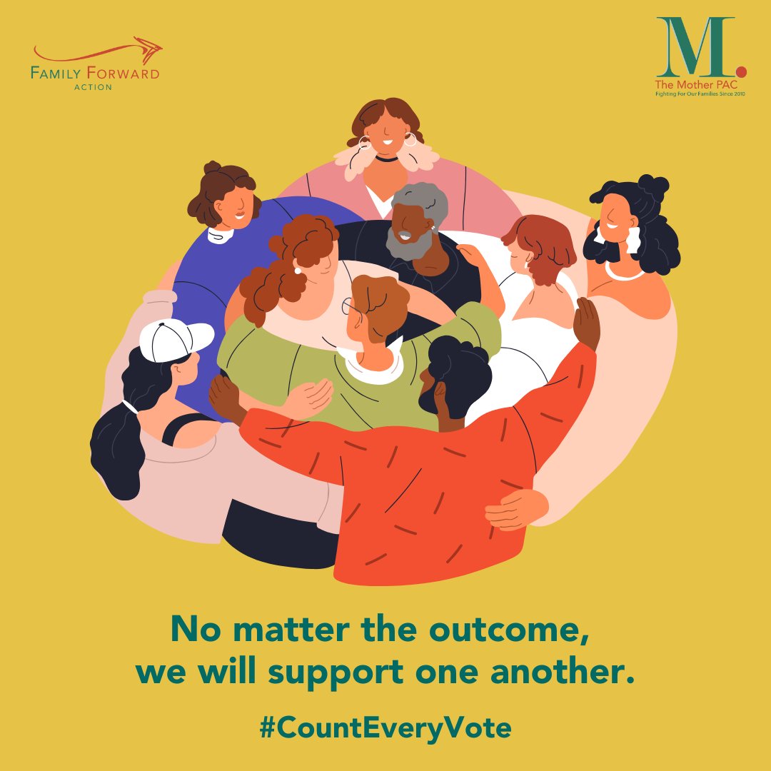 FAFOAction's tweet photo. As we wait for official battleground results from state officials as they #CountEveryVote, be sure to check in on each other. If you have yet to turn in your ballots, be sure to do so by 8pm TONIGHT! And remember: voters decide elections, not politicians or billionaires. https://t.co/AX740tOUzP