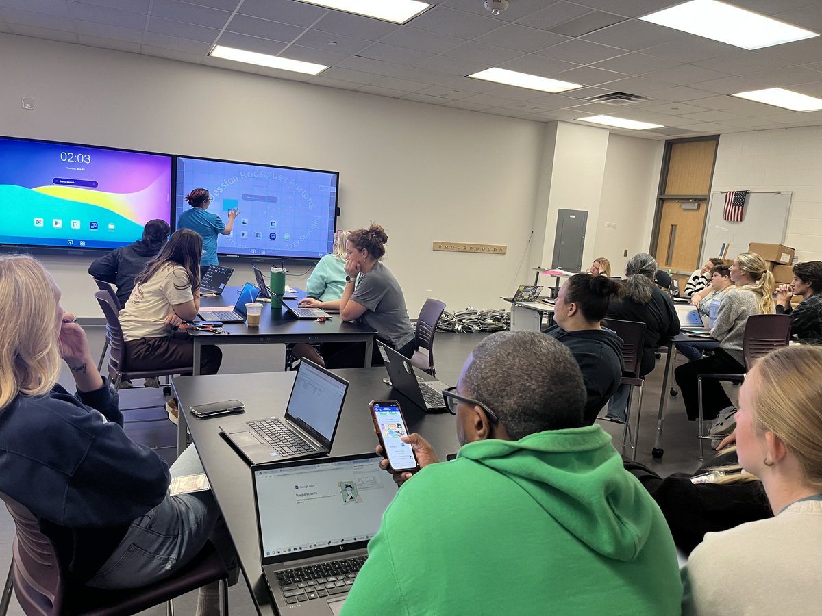 Jessica Rodriguez Furlong (@rdzfurlongelar) on Twitter photo I'm so excited for <a href="/BenQAmerica/">BenQ North America</a> boards to be available in all <a href="/ForestMeadowMS/">Forest Meadow MS</a> classrooms! Teachers were able to get a glimpse of the near future as our rollout continues this month. #RISDBeTheOne <a href="/RISDiTeam/">RISD iTeam</a> I'm so excited for <a href="/BenQAmerica/">BenQ North America</a> boards to be available in all <a href="/ForestMeadowMS/">Forest Meadow MS</a> classrooms! Teachers were able to get a glimpse of the near future as our rollout continues this month. #RISDBeTheOne <a href="/RISDiTeam/">RISD iTeam</a>