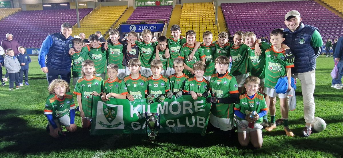 shane_cous's tweet photo. @kilmorens @RackardLeague Job done 🏆 Well done Mr Reck, Mr Codd and all their supporters who travelled from @kilmorens from all @KilmoreGAAWex https://t.co/NAwDdwLgbS