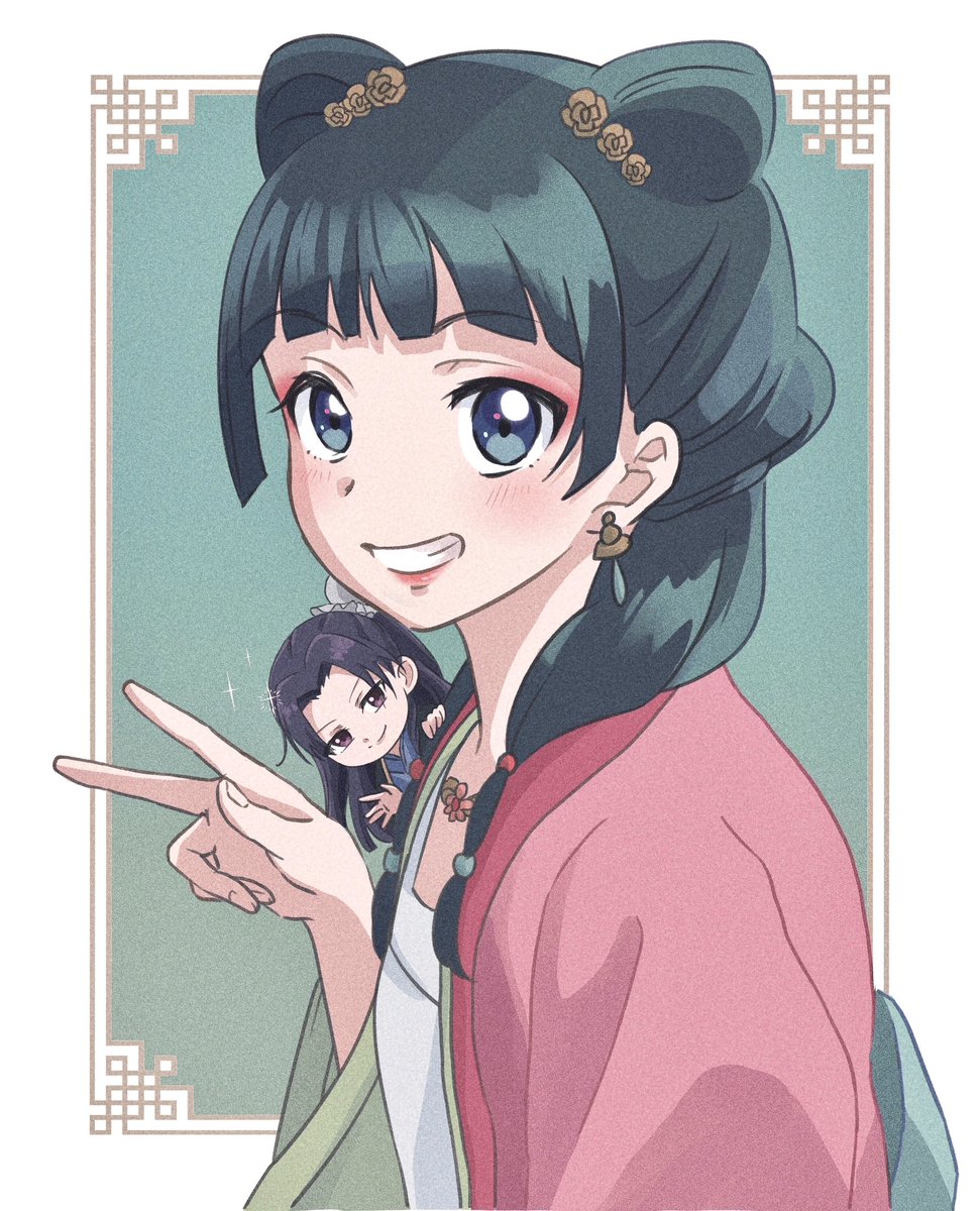 先日の猫猫イラストに、たくさんの反応ありがとうございます💚
#薬屋のひとりごと #猫猫