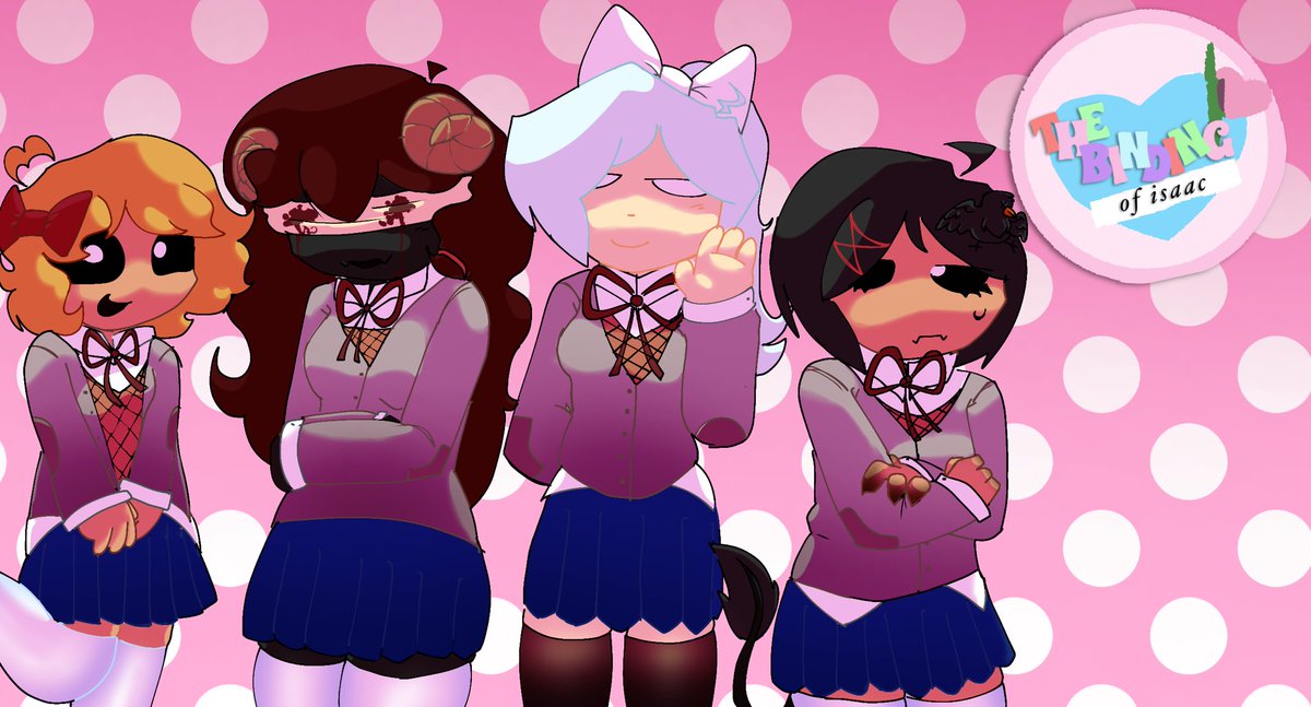 Noodlekix's tweet image. mama can i go to a small house on a HILL 💜

#thebindingofisaac #tboi #DDLC #ddlcfanart #thebindingofisaacfanart 
#tboifanart #tboimagdalene #tboililith #tboieden #tboieve