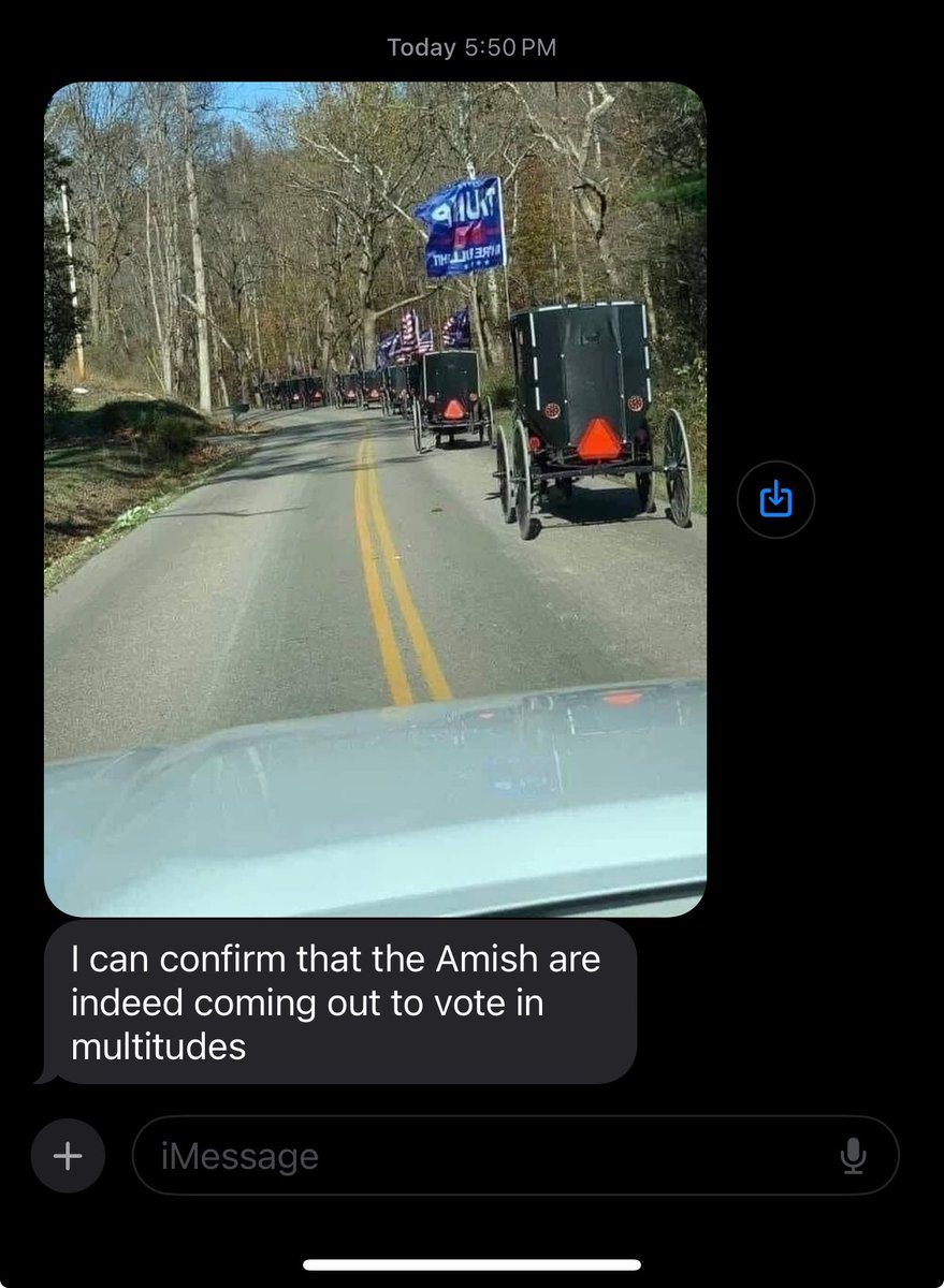 PA is not going to be as close as everyone thinks it will be. This was seen earlier today in Lancaster, PA…