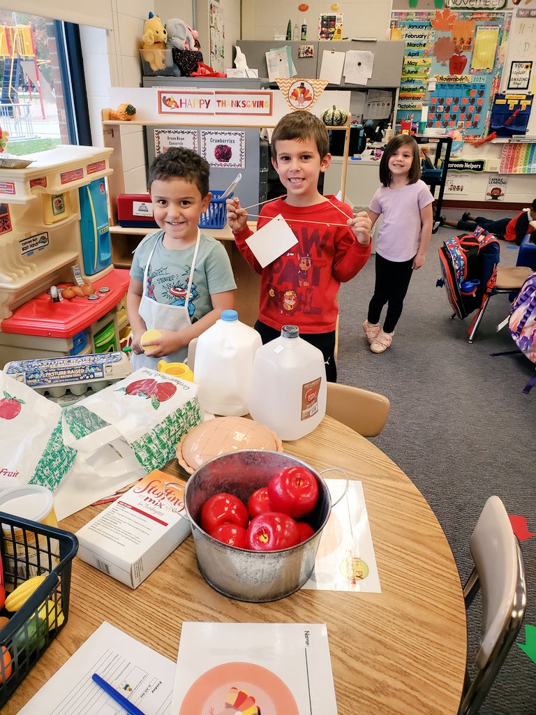 It's November in Kindergarten! 🍂 We had our own election today and our Thanksgiving dramatic play area is up and ready! <a href="/WestIrondequoit/">West Irondequoit CSD</a>