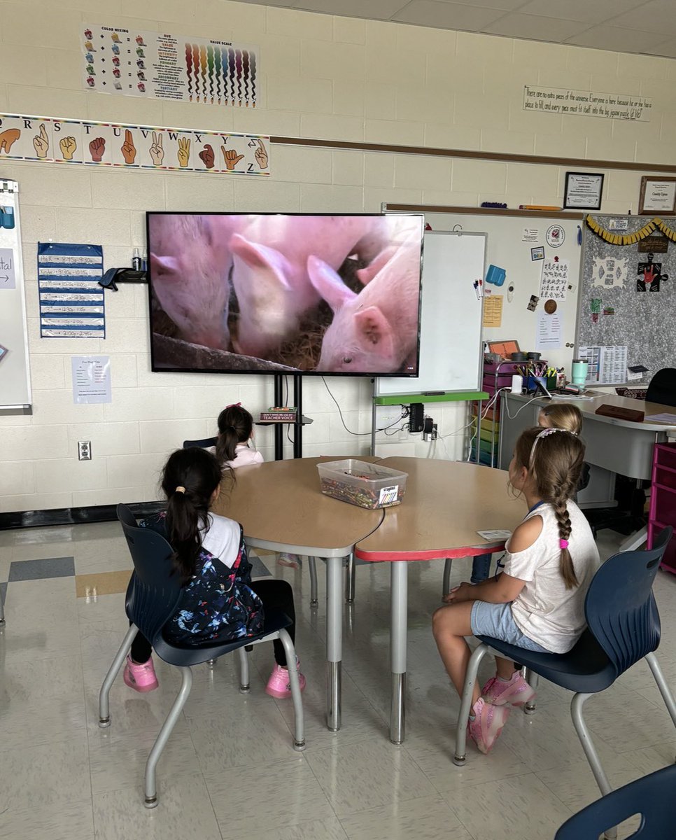 Students recently learned about NC Agriculture while participating in a Farm to School art competition. Each student created their own art piece which included drawings of plants and animals that can be found in NC. 

<a href="/BurkeCoSchools/">BCPS</a> <a href="/MVESbobcats/">MVESBobcats</a>
#ignitelearningbcps #allinBCPS
