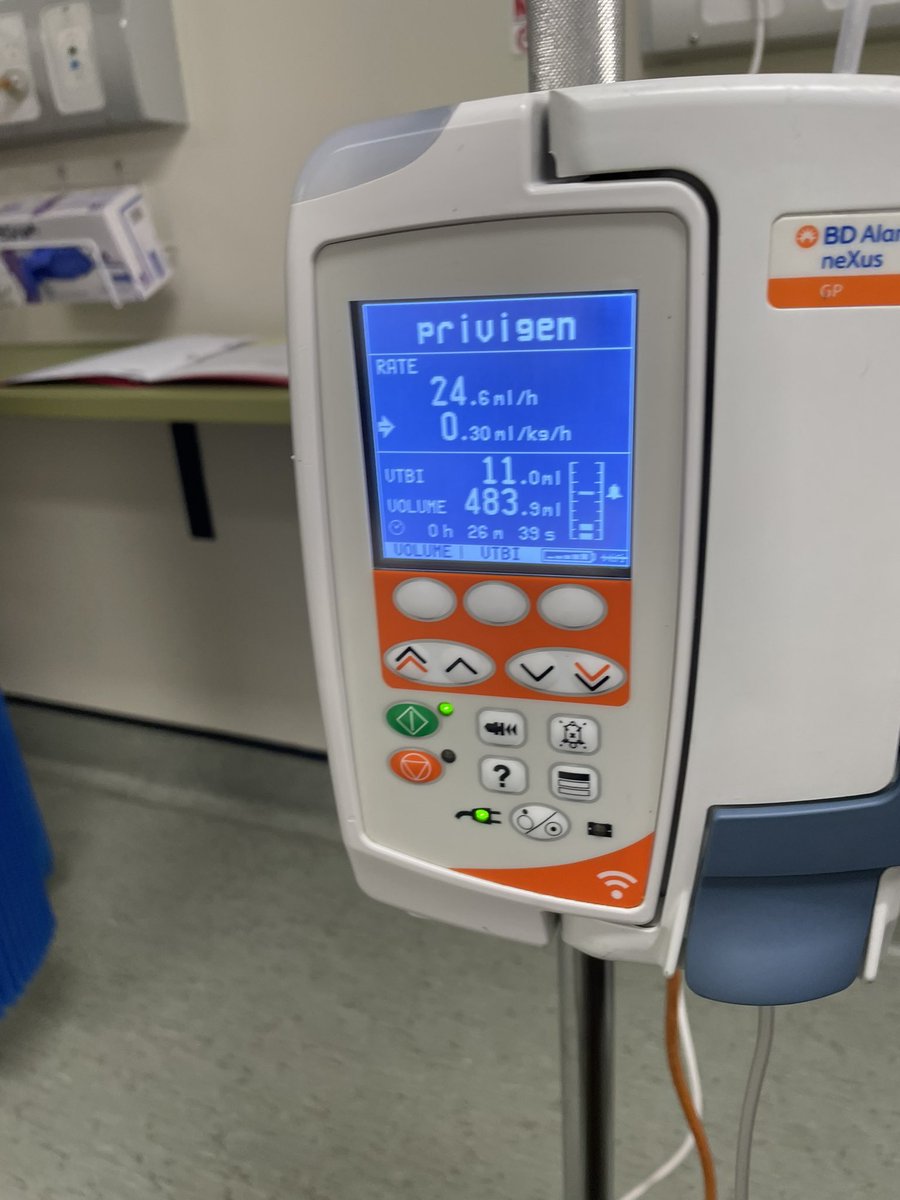 makemostnow's tweet photo. IVIG day. Can’t say it’s fun but 5 hours of infusion and a couple of days feeling fatigued is a small price to pay every 6 weeks for working hands and legs…

#thanks to all the @NZBlood plasma donors who make my treatment for #multifocalmotorneuropathy possible 😀😀 https://t.co/4ze1DAIMwj