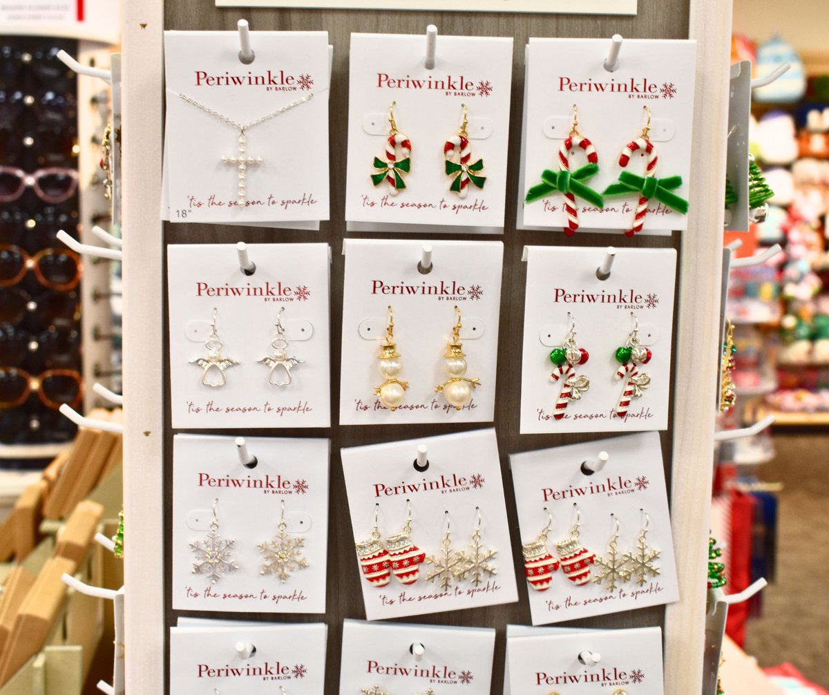 FredricksHM's tweet image. Dazzle the night away in our Christmas Earrings. Perfect for any holiday occasion! ❄️✨

#fredrickshallmark #hallmark #christmasearrings #holidayearrings #christmas #christmasoutfits #jewelry #earrings #giftideas #giftshops