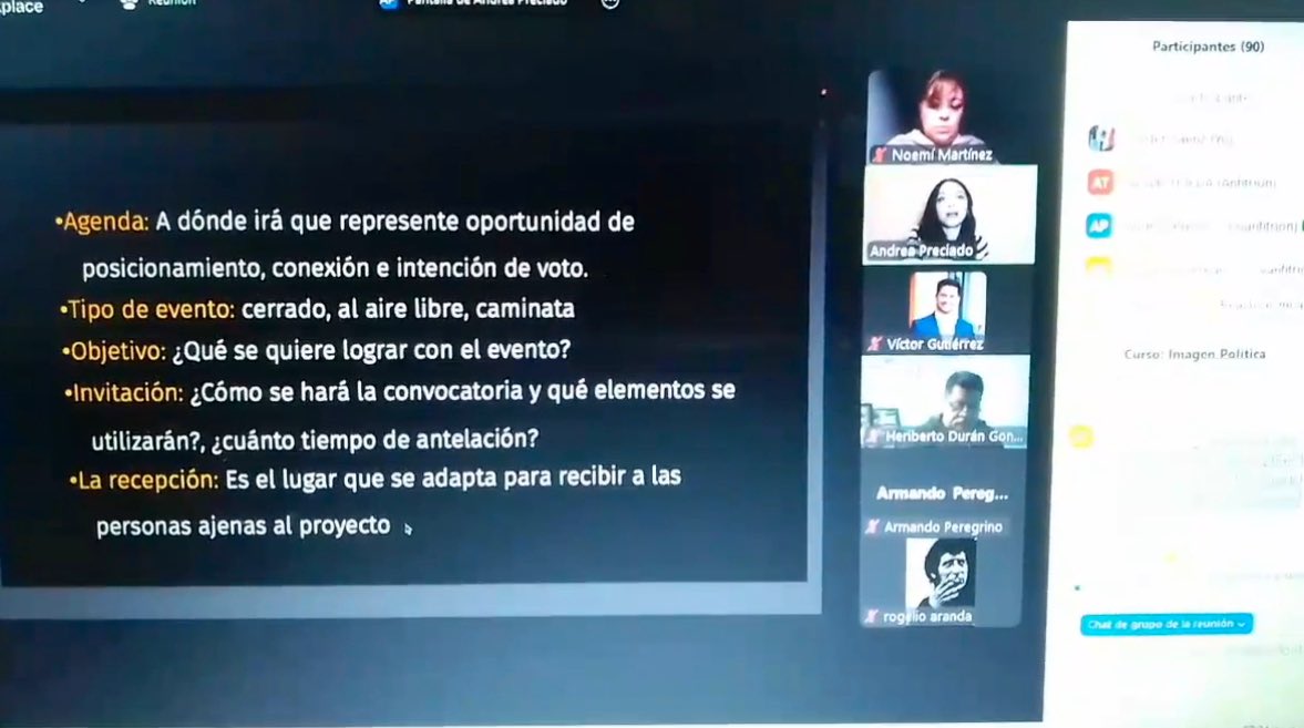 Concluimos con éxito el Curso sobre Imagen Política con la Universidad Ágora Hispanoamericana, que brindó herramientas prácticas para poder mejorar en este importante aspecto de la actividad política y partidista. 

<a href="/IRHnacional/">Instituto Reyes Heroles</a> <a href="/OmarGarciaL_/">Omar García</a>