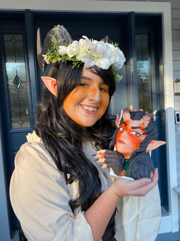 omg I forgot to post this pic too from Halloween 🥹🧡