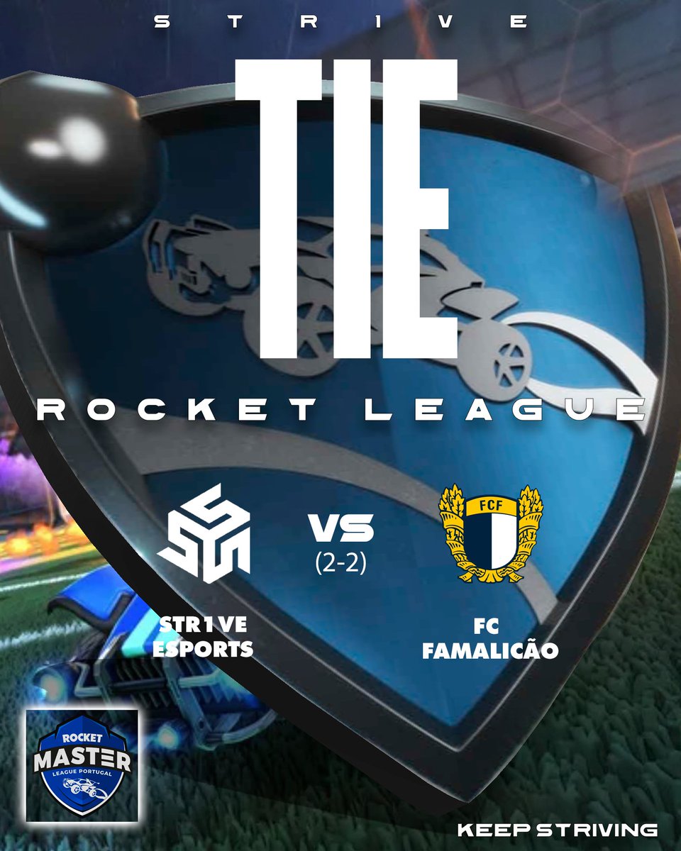 str1veesports's tweet photo. NΓ£o conseguimos levar a melhor contra o FC FamalicΓ£o garantindo apenas 1 ponto. Agradecemos o apoio de todos!
ππππ© πππ«ππ―π’π§π
#keepstr1ving #rocketleague #rocketleaguept #ligaportuguesa #qualificados #esportspt #competicao #str1veacademy #RMLP #RMLPnaRTP https://t.co/7a03ryVB5H