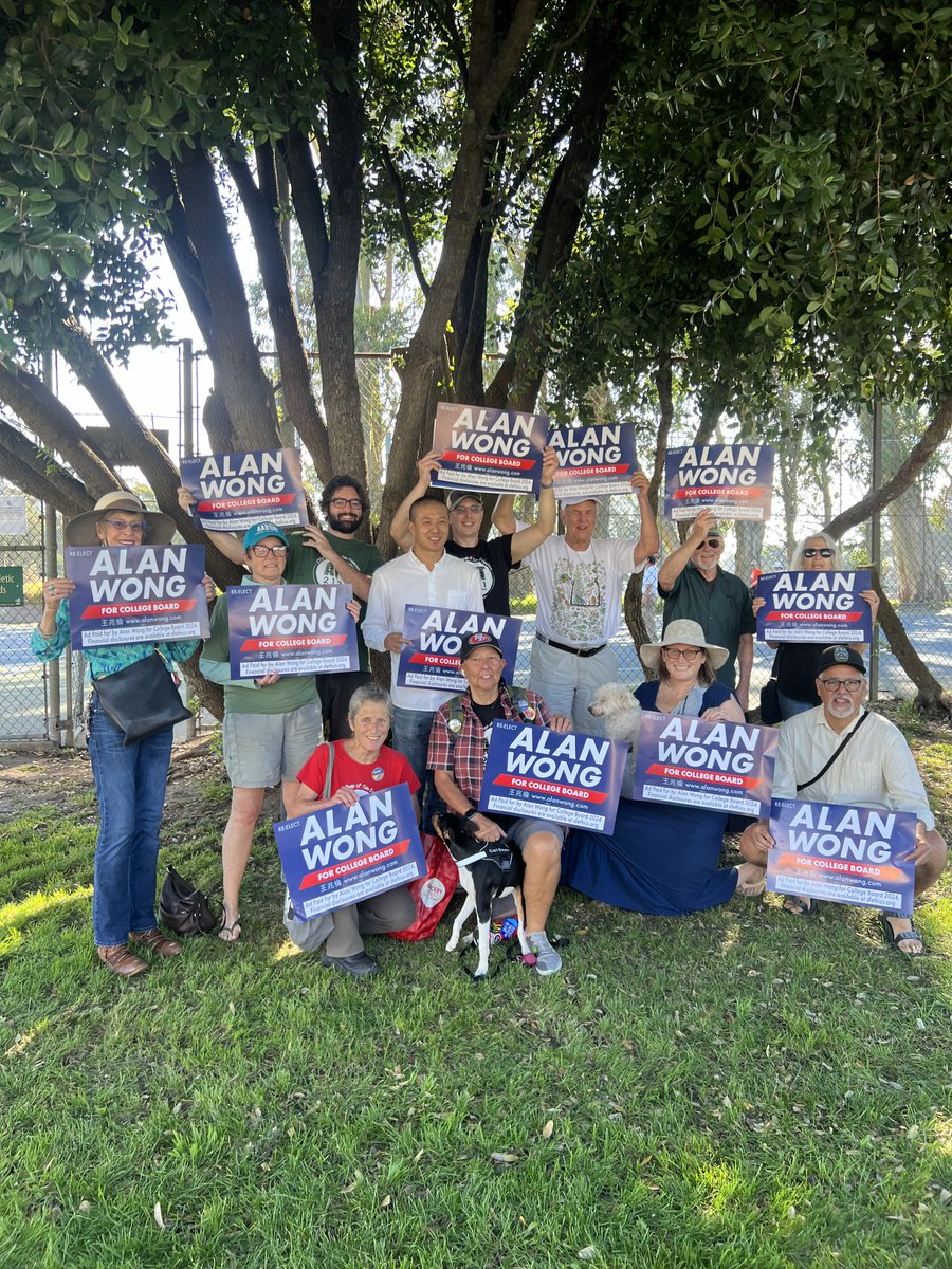 We made it to Election Day! We are so proud to have worked to get <a href="/alankennywong/">Alan Wong</a> re-elected to College Board. For a stable CCSF &amp; a fully staffed city, stand with educators &amp; cast only 1 vote for College Board for Alan Wong! CCSF students deserve strong leadership.