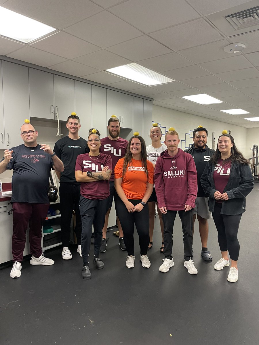 Riley Hoistad (@bigroldy) on Twitter photo Saluki Sports Medicine showing support for our very own <a href="/prestochris23/">Chris Presto</a> for the #LemonTopChallenge to fight against childhood cancer.
#GoDawgs <a href="/AlexsLemonade/">Alex's Lemonade Stand Foundation</a> <a href="/NM_Financial/">Northwestern Mutual</a> Saluki Sports Medicine showing support for our very own <a href="/prestochris23/">Chris Presto</a> for the #LemonTopChallenge to fight against childhood cancer.
#GoDawgs <a href="/AlexsLemonade/">Alex's Lemonade Stand Foundation</a> <a href="/NM_Financial/">Northwestern Mutual</a>