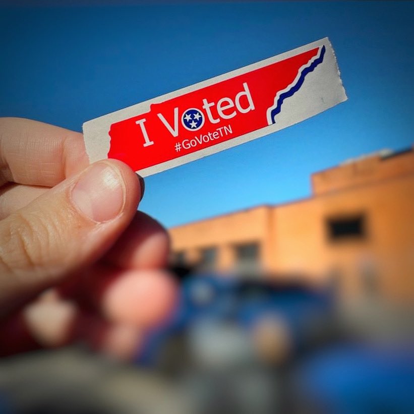 golocaljeff's tweet photo. Let your voices be heard Jefferson County! Get out and Vote!
Polls are open until 8pm. Anyone in line by 8 will be allowed to vote.
#golocaljefferson #govotetn #goamerica https://t.co/8xfqh85PTo