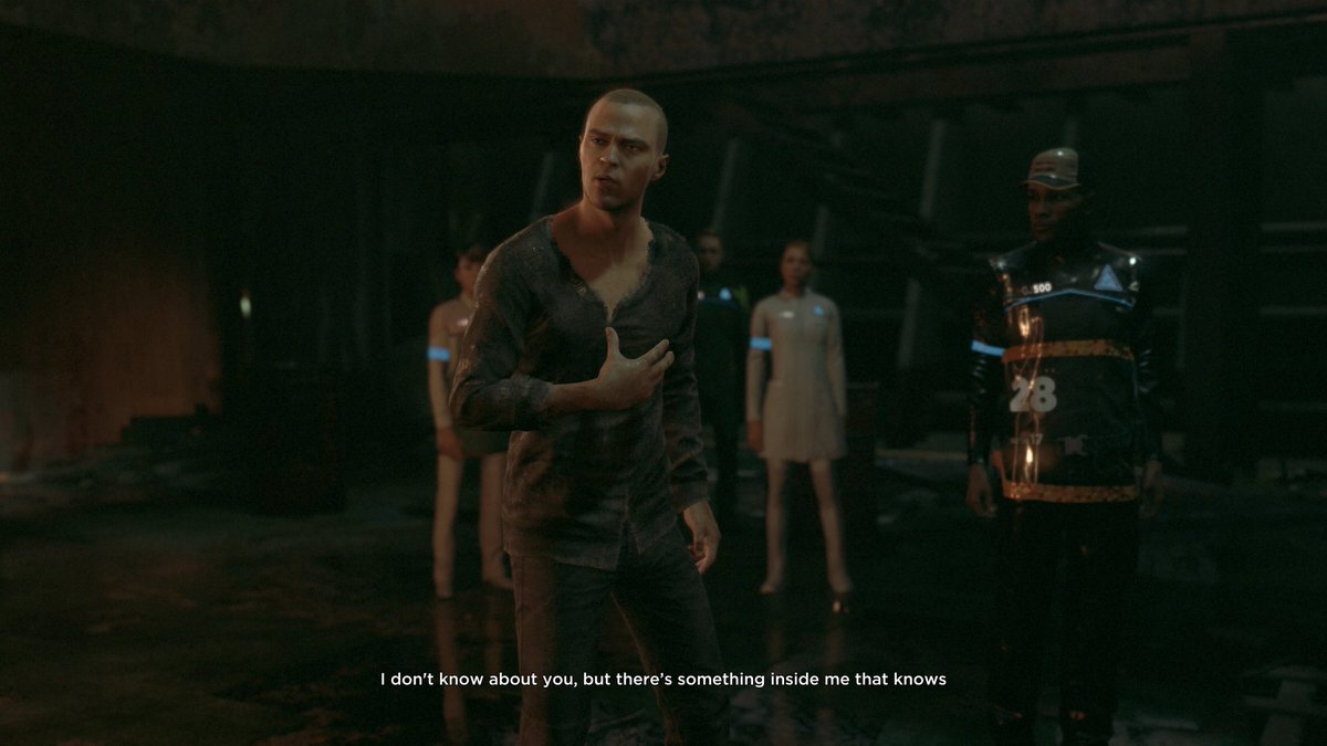 chrisgames93's tweet photo. I'm still enjoying the hell out of #DetroitBecomeHuman 
Markus is starting to remind me of Morpheus (The Matrix). 

I want to take it slow and digest the characters, but I'm so eager to see how this ends!!! https://t.co/C7CYWSjFBQ