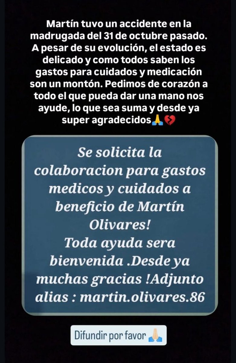 Si pueden difundir les agradecería 🙏🏼