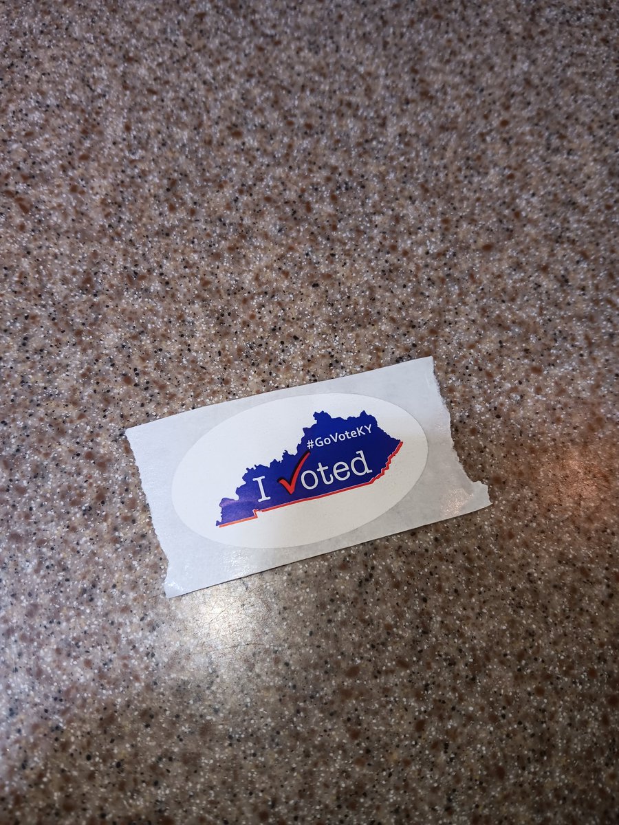 RobynReneeBurge's tweet photo. I did my part. Now, let's hope the rest of the nation did too 🤞 sitting on the edge of my seat, our children's futures are on the line
#Election2024 #GoVoteKY #GetOutAndVote https://t.co/VUhSCf05Ho