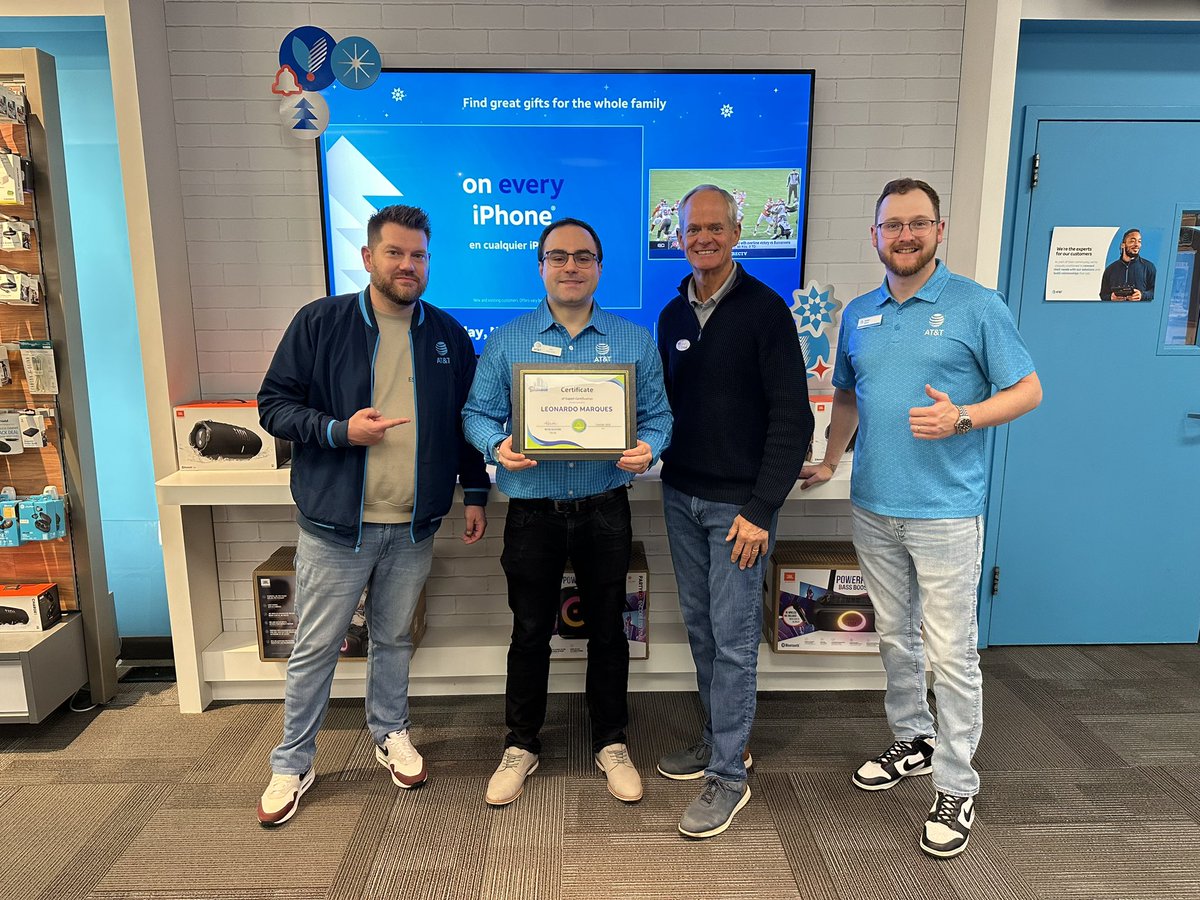 James Crowder (@jamescrowderne) on Twitter photo Had an awesome visit today from <a href="/joak80/">justin oakliff</a> and <a href="/pnixnix/">Peter Nixon</a> hosting the #shorething call and celebrating our newest certified connectivity experts! Rock is ready to take on the holiday season and win! #attemployee <a href="/TheNEStates/">Northeast States</a> <a href="/keroninc/">Keron Incarnato</a> Had an awesome visit today from <a href="/joak80/">justin oakliff</a> and <a href="/pnixnix/">Peter Nixon</a> hosting the #shorething call and celebrating our newest certified connectivity experts! Rock is ready to take on the holiday season and win! #attemployee <a href="/TheNEStates/">Northeast States</a> <a href="/keroninc/">Keron Incarnato</a>