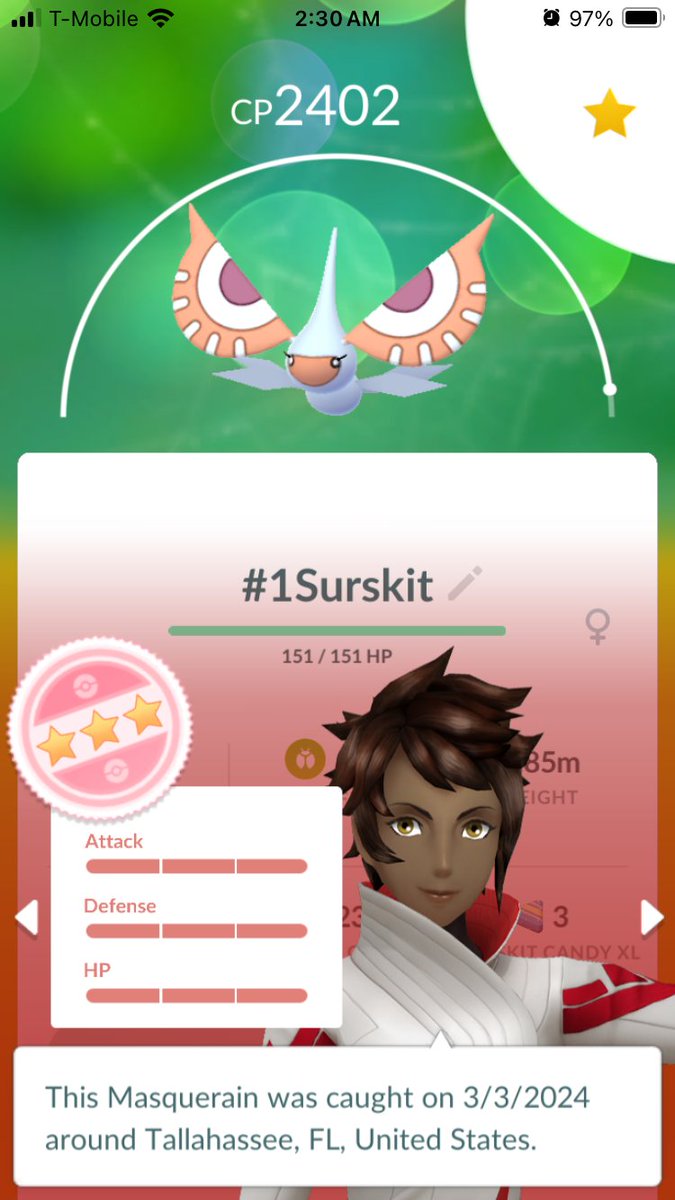 DanBaker745303's tweet photo. #shiny #hundo #pokemon #pokemongo #surskit #masquerain https://t.co/JL9UNWUY3s