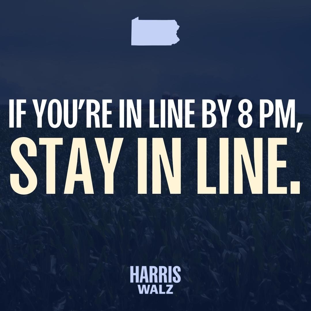 #StayInLine make sure your vote counts!!