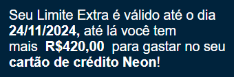 canaldopeow's tweet photo. legal isso de aumentar limite durante a black friday https://t.co/yD9718jsS9