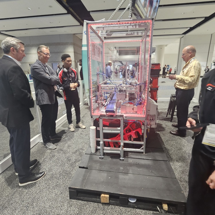 RichTownshipHS's tweet photo. The Pack Team achieved a standout victory at the PACK EXPO at McCormick Place, winning both the Marketing and Sales categories, earning $2,500 in prize money. Their impressive performance caught the attention of multiple companies, leading to several job offers for our students. https://t.co/IkCJ3zCYk4