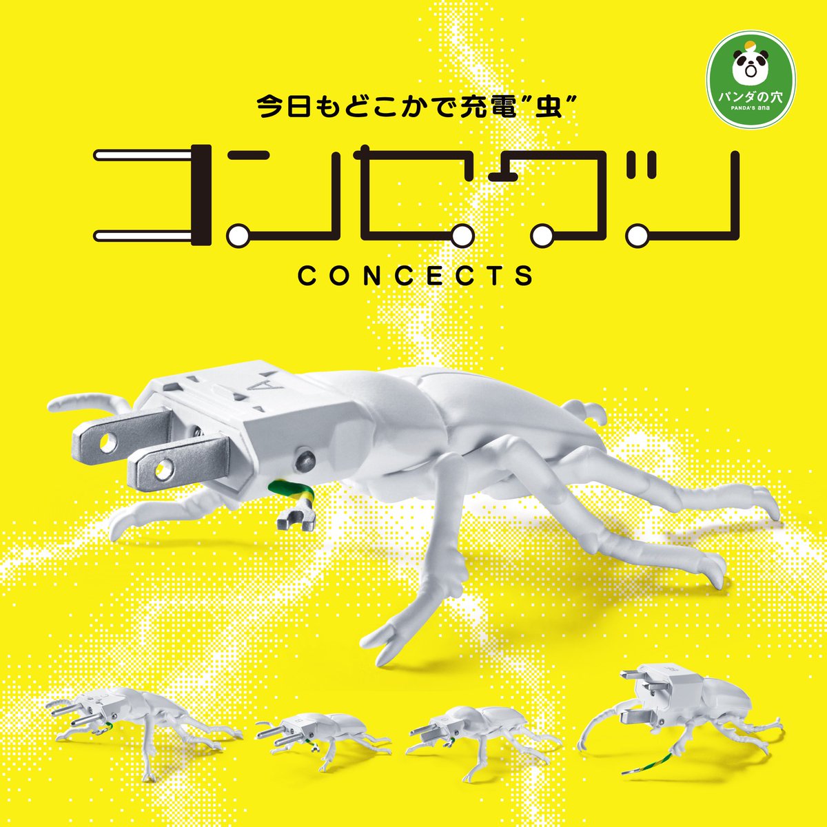 新作「コンセクツ」が順次発売開始しております。感電してコンセクツと