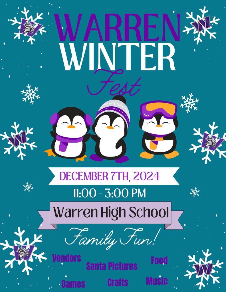 Warren Athletic Booster Club tweet media