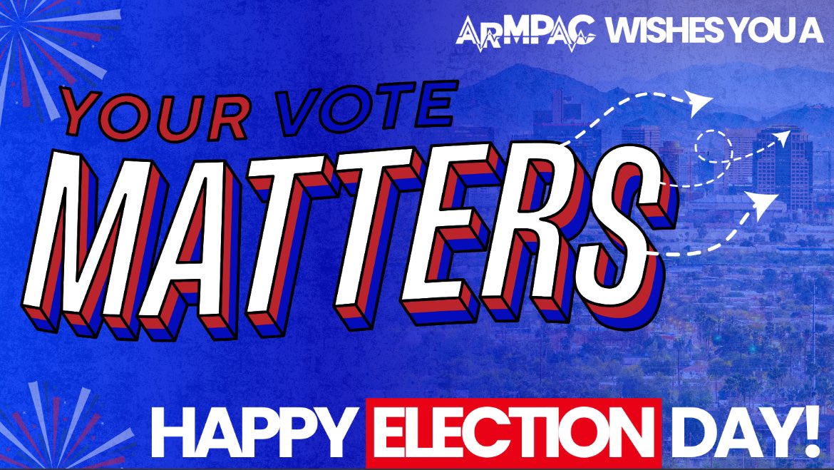 ArizonaMedPAC's tweet photo. 🗳️ Happy Election Day, Arizona!

🩺 Your vote shapes the future of healthcare for patients and physicians. ArMPAC thanks you for standing with the House of Medicine.

RT if you cast a vote for healthcare! 🗳️

#armpac #Vote2024 #AZMedicine #AZvoters #PhysicianAdvocacy https://t.co/9lBwIDxyJx