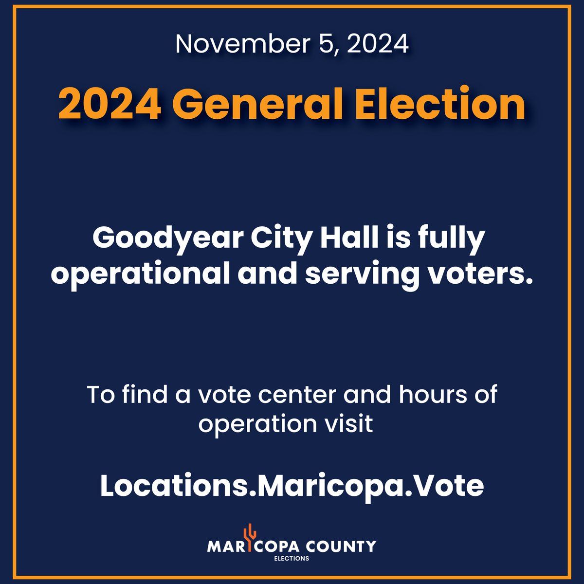 Maricopa County Elections tweet media