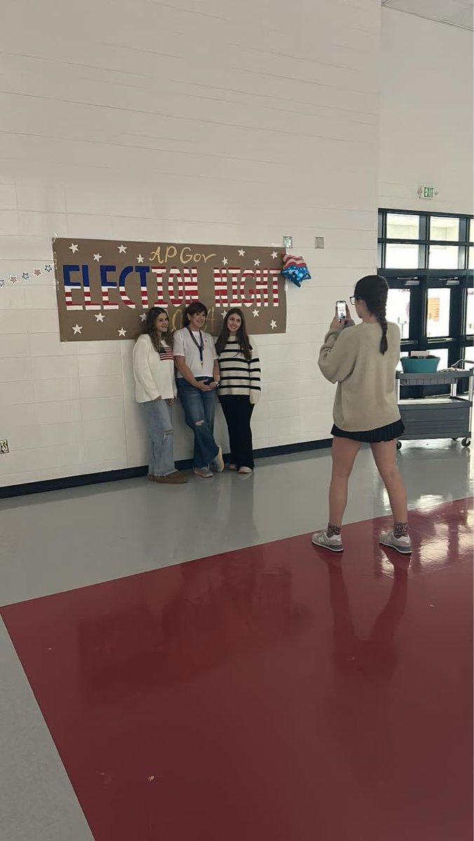 I’m here at Oak Mountain High School where AP Government students have come together to watch the election results come in. Some of the students here tonight cast their first ever ballot in today’s general election. Follow along for all the latest with <a href="/CBS_42/">CBS 42</a>. <a href="/natsnd/">james h johnston</a>