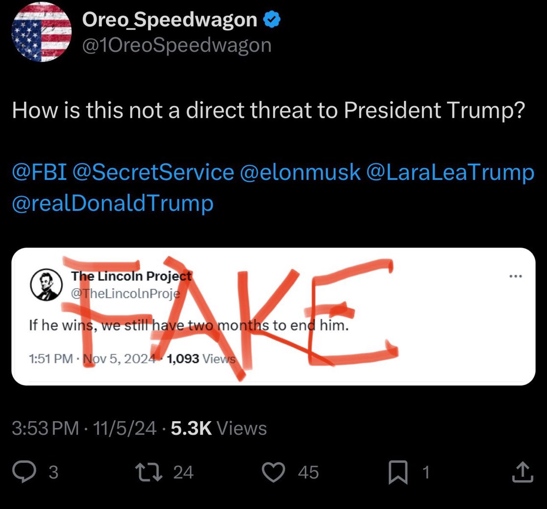 The Lincoln Project tweet media