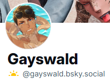 gayswald's tweet photo. Ahoy! I made a 🦋 account! https://t.co/EFTSrvaNzo

Finding people is hard so would be appreciated if you followed me there so I can get a beautiful wall of hot men over there too :D  I'm not nuking this account, and most likely cross posting on both accounts. https://t.co/GibXrPZvAK