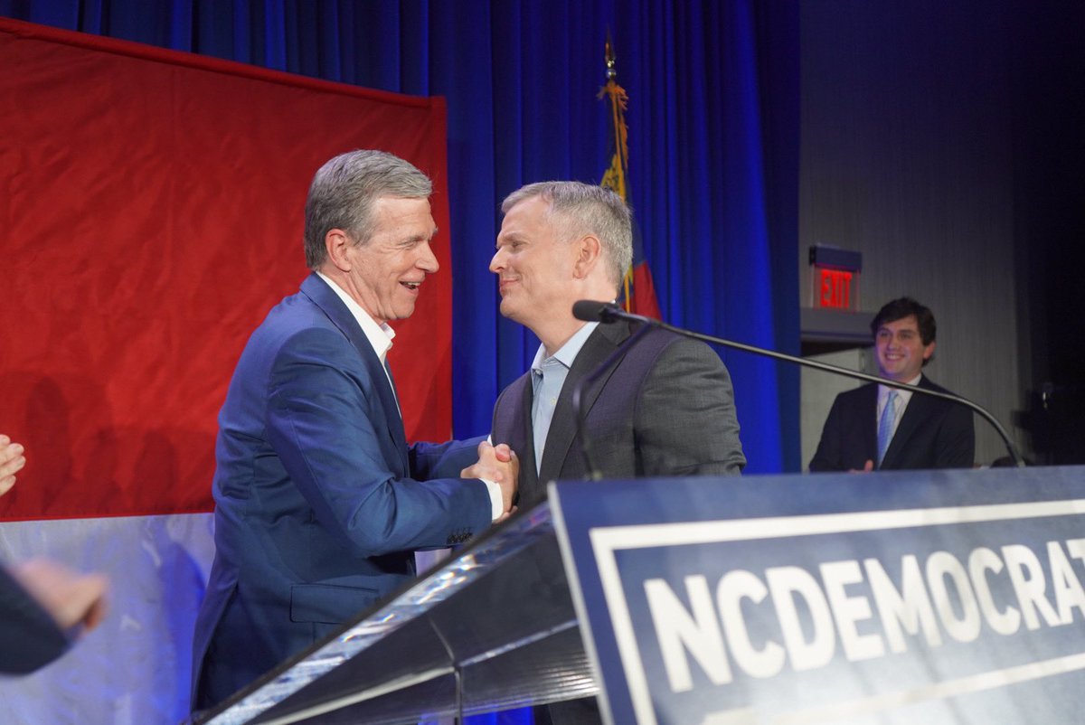 Roy Cooper (@roycoopernc) on Twitter photo Serving as your Governor has been the honor of a lifetime. And tonight, we elected <a href="/JoshStein_/">Josh Stein</a> to keep moving us forward. He has the steady hand, the clear-eyed vision, and the servant’s heart to help make North Carolina stronger than ever. Serving as your Governor has been the honor of a lifetime. And tonight, we elected <a href="/JoshStein_/">Josh Stein</a> to keep moving us forward. He has the steady hand, the clear-eyed vision, and the servant’s heart to help make North Carolina stronger than ever.