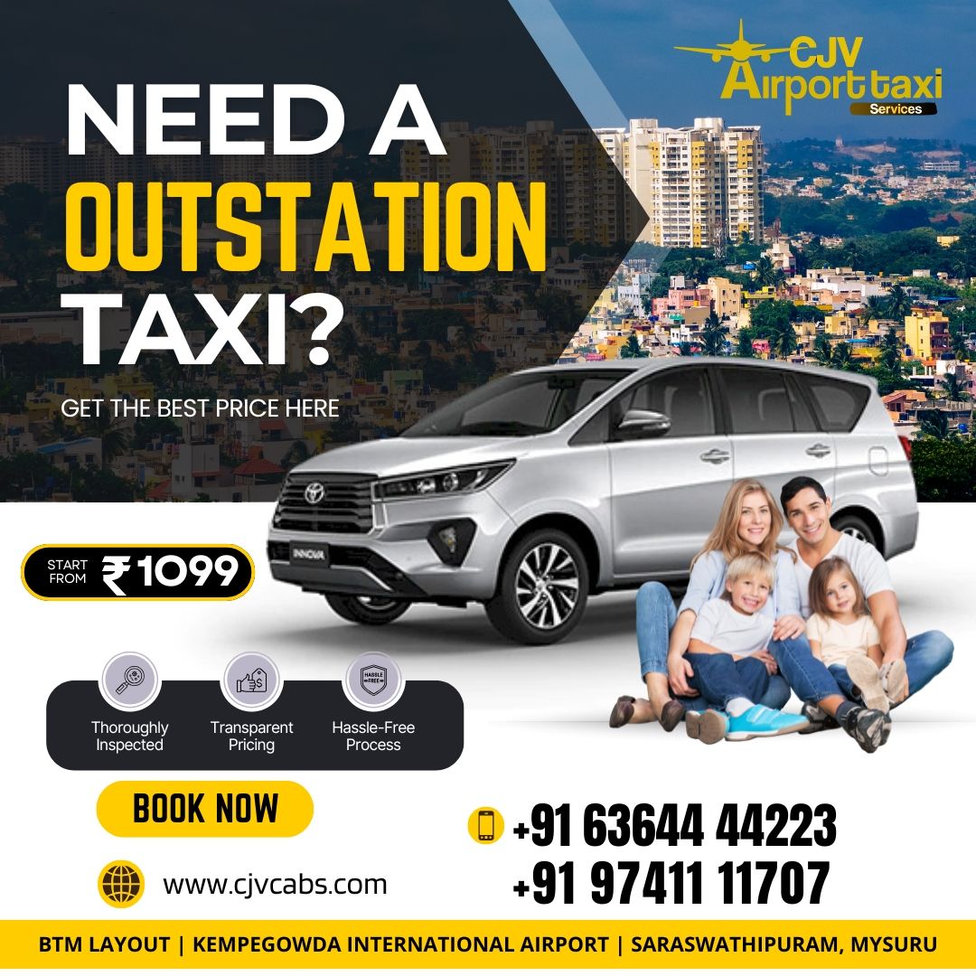 CjvCabs's tweet photo. Your Road Trip Companion – Hassle-Free Rides from Bangalore to Anywhere!

📞 +91 63644 44223 / +91 97411 11707
🔗 https://t.co/IET9rd08WG
📍 BTM Layout | Kempegowda International Airport | Saraswathipuram, Mysuru

#cjvcabs #OutstationCabs #OutstationTrip #taxiservice #bangalore https://t.co/btrRtksqk8