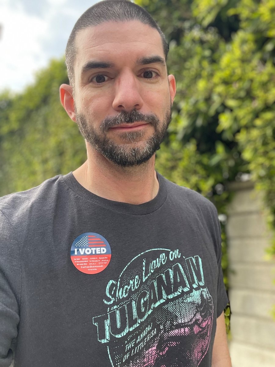Proud to cast my vote for Harris-Waltz.