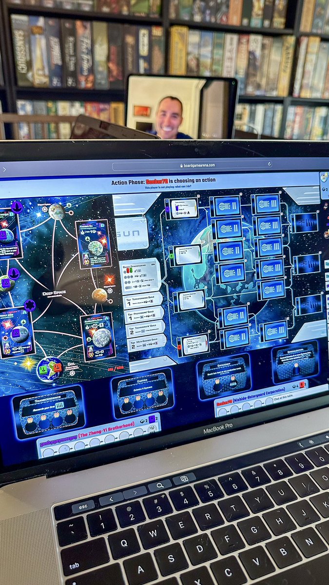 It’s a BGA night!! Beyond the Sun is such a fantastic game🤩