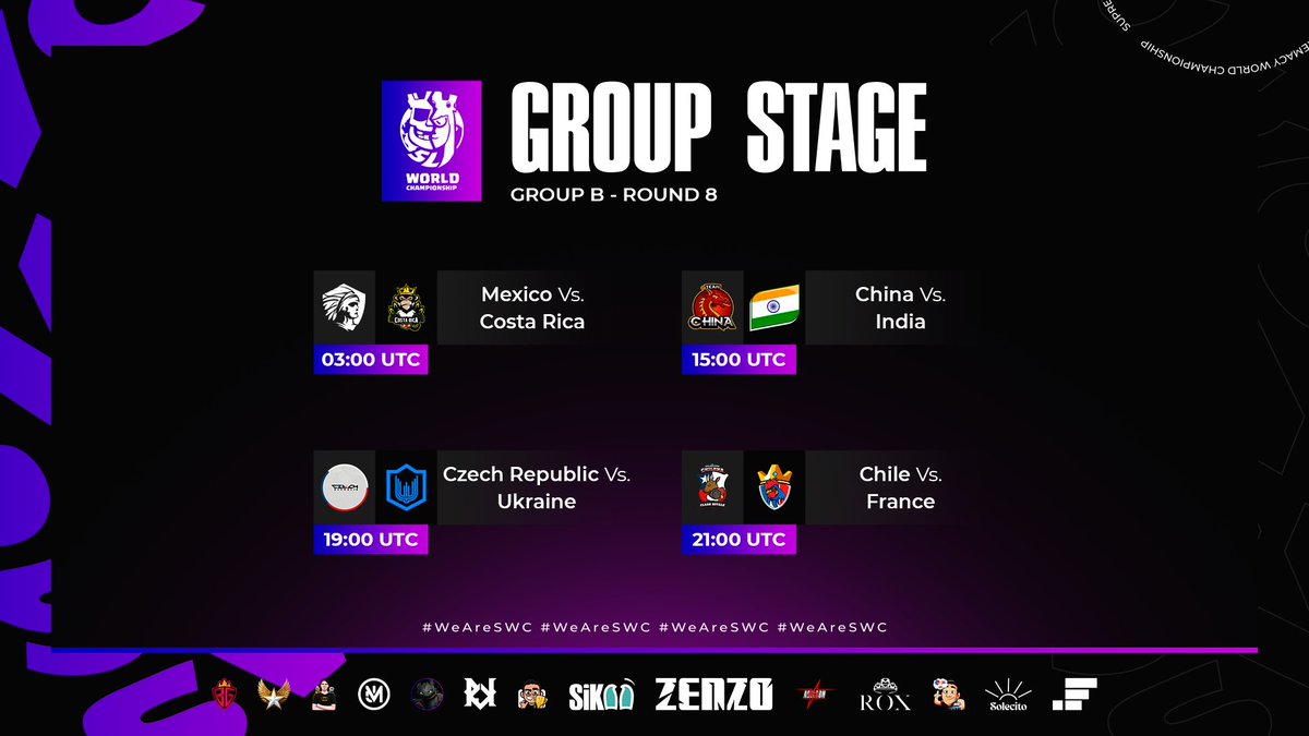 Supremacy League (@cr_supremacy) on Twitter photo ๐ฃ ๐๐๐๐๐๐๐๐ - ๐๐๐๐๐ ๐๐๐๐๐ โ๏ธ
๐ฏ ๐๐๐๐๐ ๐ - ๐๐๐ ๐
NOW ITโS GROUP BโS TURN ๐ฟ! Important matchups are taking place in the world arena, where every set will be crucial for qualification ๐! Who will come out on top? See you in a few hours! ๐ฃ๏ธ
๐๏ธ: ๐ฃ ๐๐๐๐๐๐๐๐ - ๐๐๐๐๐ ๐๐๐๐๐ โ๏ธ
๐ฏ ๐๐๐๐๐ ๐ - ๐๐๐ ๐
NOW ITโS GROUP BโS TURN ๐ฟ! Important matchups are taking place in the world arena, where every set will be crucial for qualification ๐! Who will come out on top? See you in a few hours! ๐ฃ๏ธ
๐๏ธ: