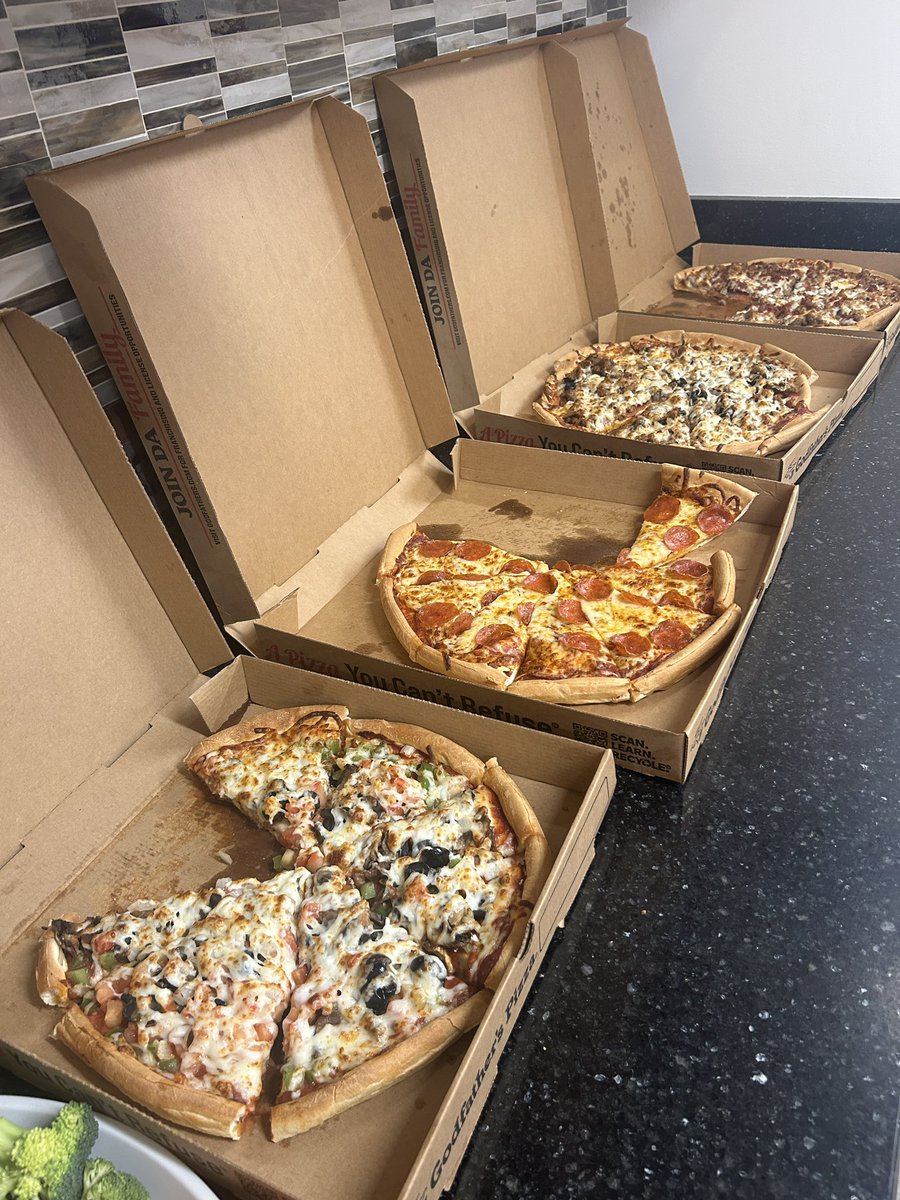 Election night pizza has arrived at <a href="/ccxnews/">CCX News</a>. The food this year comes courtesy of Godfather’s Pizza in Brooklyn Park.