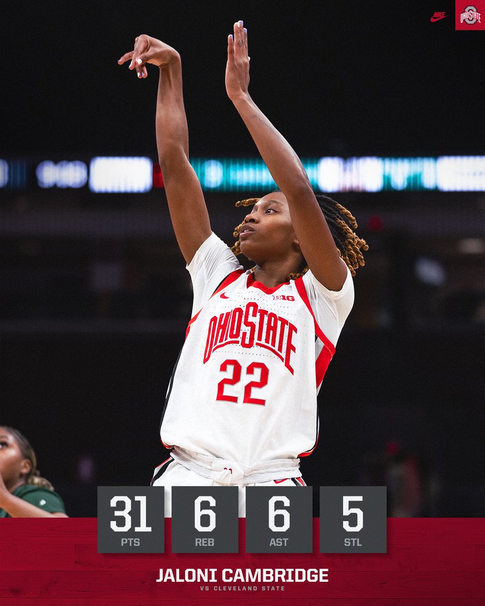 SHE’S A FRESHMAN 🗣️

<a href="/JaloniCambridge/">Jaloni Cambridge</a> | #GoBucks