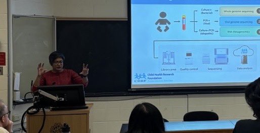Senjuti Saha, PhD | সেঁজুতি সাহা (@senjutisaha) on Twitter photo There’s nothing like connecting with people who share our Bangladeshi culture, context, and love for science.
Giving a seminar at <a href="/UofT/">University of Toronto</a> Molecular Genetics Dept, where my journey began, was special. But what moved me most was seeing so many Bangladeshi students there—sharing There’s nothing like connecting with people who share our Bangladeshi culture, context, and love for science.
Giving a seminar at <a href="/UofT/">University of Toronto</a> Molecular Genetics Dept, where my journey began, was special. But what moved me most was seeing so many Bangladeshi students there—sharing