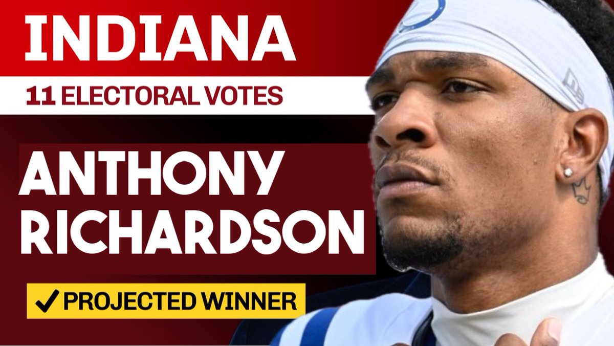 conegnome_'s tweet photo. BREAKING: Indiana election results are in.

#FreeAR5 https://t.co/OHgWfwFkJV
