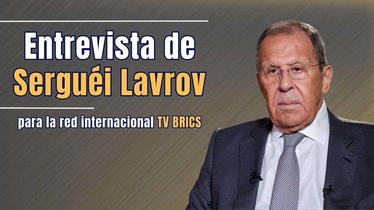 💬 Canciller Serguéi #Lavrov: Nadie está protegido de la arbitrariedad del dólar, teniendo en cuenta la desesperada posición de EEUU en el mundo.

Sienten que la hegemonía se les escapa, pero desean usar todos los medios para mantenerla.

🔗 t.me/MAERusia/4767
