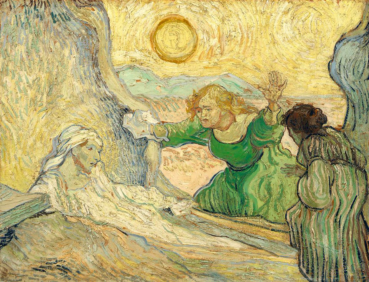 Listen to the sermon preached by the Rev. Liz Maxwell on the Celebration of All Saints, November 3, 2024. ascensionnyc.org/2024/11/sermon… (Shown below: "The Raising of Lazarus" by Vincent Van Gogh.)