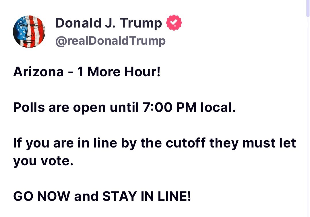 Gamma_Monkey's tweet image. #Trump2024 #Arizona #StayInLine