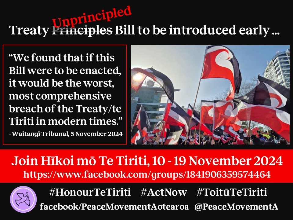 PeaceMovtAotearoa (@peacemovementa) on Twitter photo #Shameful new Bill👉🏼 facebook.com/PeaceMovementA… Join #HikoiMoTeTiriti! #ToitūTeTiriti @timjonesbooks <a href="/nwotautahi/">Network Waitangi Ōtautahi</a> <a href="/AKPeaceAction/">AucklandPeaceAction</a> <a href="/JoannaKidman/">Joanna Kidman</a> <a href="/_vehia_/">Vehia Wheeler</a> <a href="/moanatribe/">Moana M</a> <a href="/WeavingHouse/">WomenAotearoaNZ</a> <a href="/dasafo123/">Dylan Asafo</a> <a href="/Paps_R/">Papaarangi Reid</a> <a href="/karlyannburch/">Dr Karly Burch (she/her)</a> <a href="/EpeliVl/">Epeli Vl</a> <a href="/talei_luscia/">Talei Luscia</a> <a href="/ronnykareni/">Ronny Kareni</a> <a href="/uriohau/">Sina Brown-Davis سينا 🔻🇵🇸 🇳🇨</a> <a href="/ZarahnSouthon/">ZarahnSouthon</a> <a href="/pacfemcop/">Pacific Feminist Community of Practice</a> #Shameful new Bill👉🏼 facebook.com/PeaceMovementA… Join #HikoiMoTeTiriti! #ToitūTeTiriti @timjonesbooks <a href="/nwotautahi/">Network Waitangi Ōtautahi</a> <a href="/AKPeaceAction/">AucklandPeaceAction</a> <a href="/JoannaKidman/">Joanna Kidman</a> <a href="/_vehia_/">Vehia Wheeler</a> <a href="/moanatribe/">Moana M</a> <a href="/WeavingHouse/">WomenAotearoaNZ</a> <a href="/dasafo123/">Dylan Asafo</a> <a href="/Paps_R/">Papaarangi Reid</a> <a href="/karlyannburch/">Dr Karly Burch (she/her)</a> <a href="/EpeliVl/">Epeli Vl</a> <a href="/talei_luscia/">Talei Luscia</a> <a href="/ronnykareni/">Ronny Kareni</a> <a href="/uriohau/">Sina Brown-Davis سينا 🔻🇵🇸 🇳🇨</a> <a href="/ZarahnSouthon/">ZarahnSouthon</a> <a href="/pacfemcop/">Pacific Feminist Community of Practice</a>