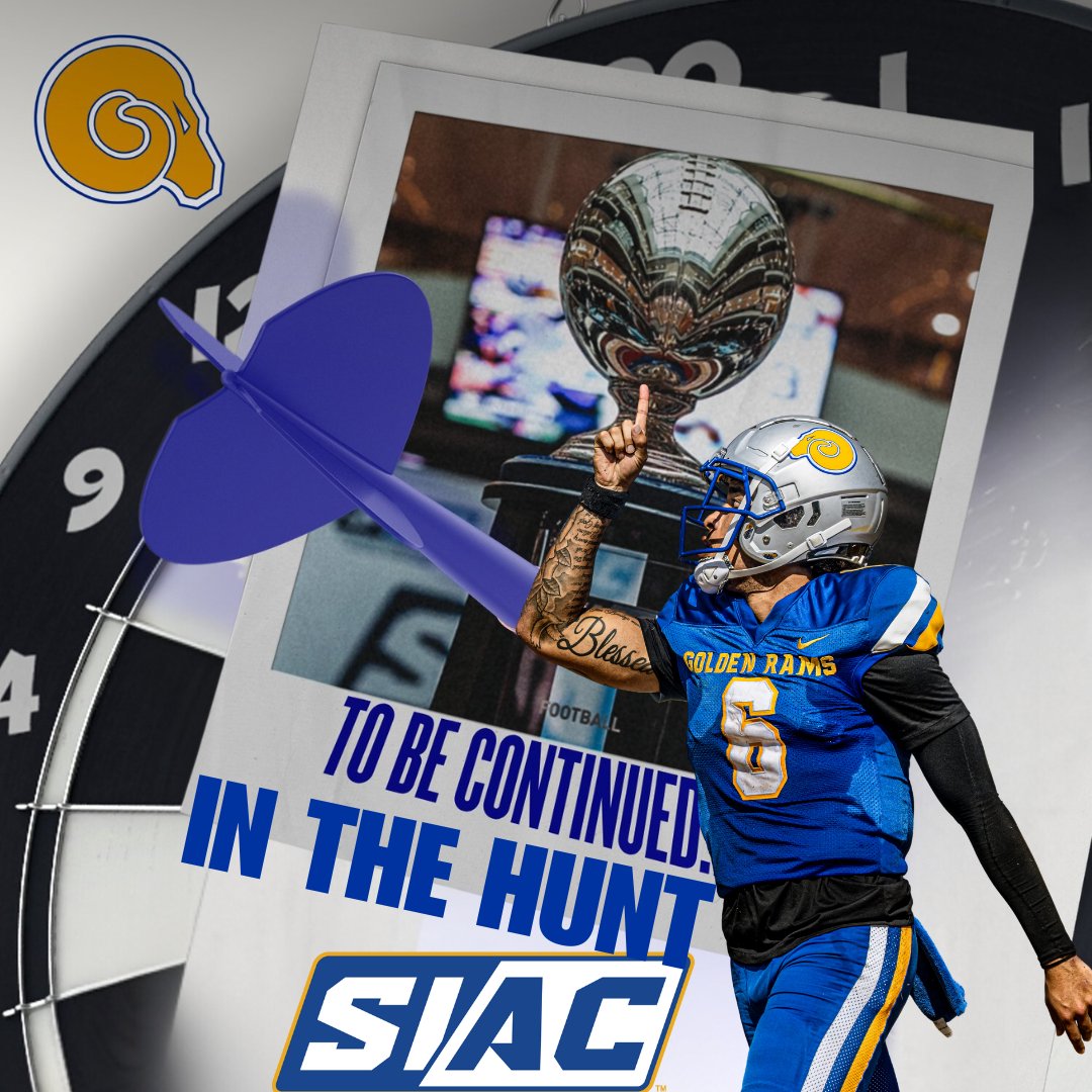 The SIAC Announces Pathways to the Football Championship Game: Albany State Still in the Hunt. Saturday's game against Fort Valley State is crucial, and every fan's presence and support are essential. Get your tickets for Saturday's game by visiting asugoldenrams.com/tickets #ALLIN