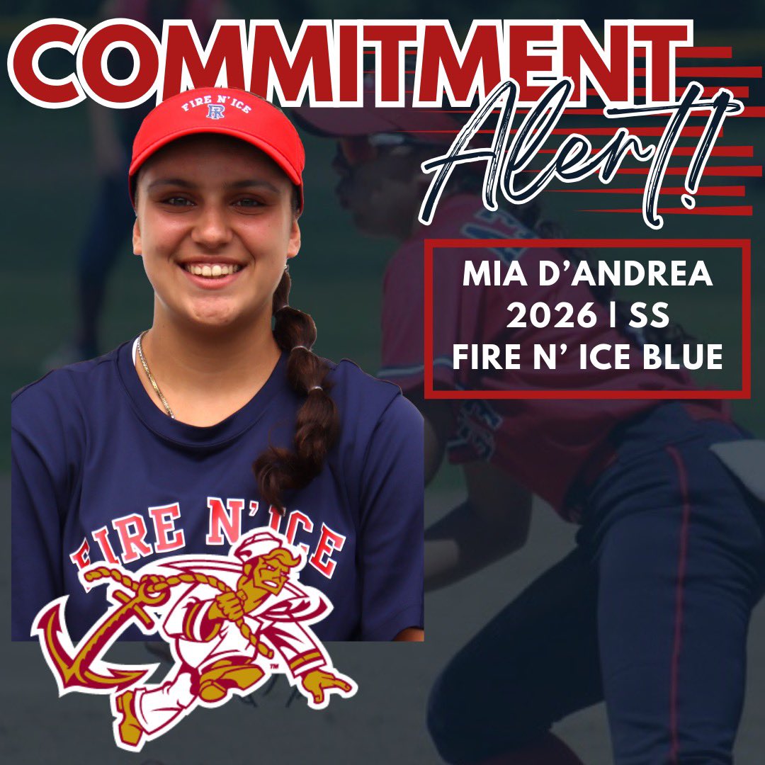 RI Fire N’ Ice Softball (@fire_ri) on Twitter photo Congratulations Mia!!
So proud of your hard work to achieve this opportunity. This is a great fit and I’m pumped for you and the Anchorwoman!
<a href="/mia_dandrea22/">Mia D’Andrea 2026</a> <a href="/RIC_Softball/">RIC Softball</a> <a href="/CoachFons_Brown/">Rich Fonseca</a> <a href="/CoachHatfield22/">Lauren Hatfield</a> Congratulations Mia!!
So proud of your hard work to achieve this opportunity. This is a great fit and I’m pumped for you and the Anchorwoman!
<a href="/mia_dandrea22/">Mia D’Andrea 2026</a> <a href="/RIC_Softball/">RIC Softball</a> <a href="/CoachFons_Brown/">Rich Fonseca</a> <a href="/CoachHatfield22/">Lauren Hatfield</a>