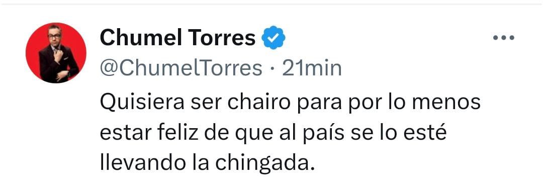 _VicenteSerrano's tweet photo. ¡Eres p3nd3jo! Jajaja @ChumelTorres 

A disfrutar lo votado https://t.co/DOVyrojKU8