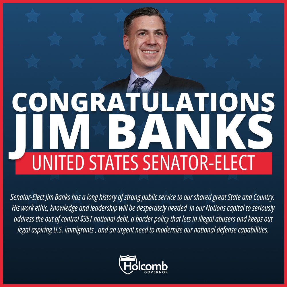 Eric Holcomb (@holcombforin) on Twitter photo 